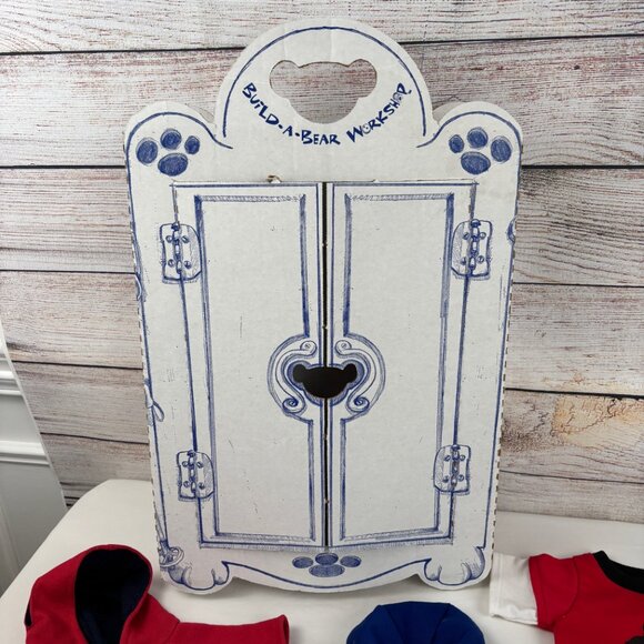 Build-A-Bear Lot Accessories SkateBoard Clothing Skis Wardrobe Mets Cap - Picture 2 of 5